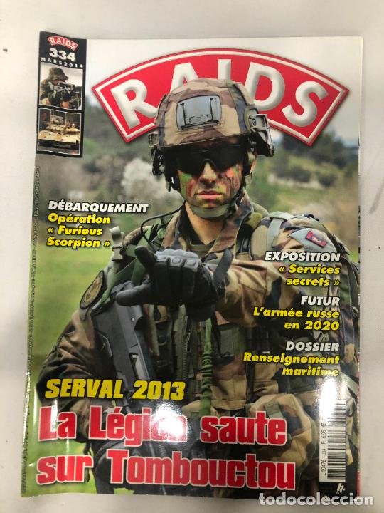 Militaria: Raids Magazine n&ordm; 334 - Revista francesa de actualidad y an&aacute;lisis militar.