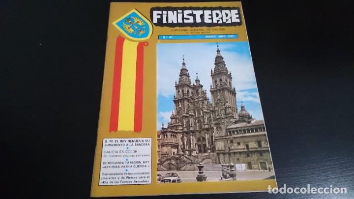 Militaria: REVISTA MILITAR FINISTERRE N 41 MARZO ABRIL 1981 CAPITAN&Iacute;A GENERAL DE GALICIA 8 REGI&Oacute;N MILITAR