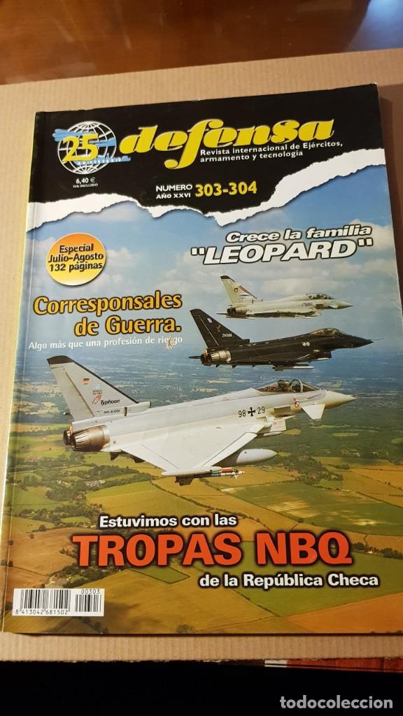 Militaria: REVISTA DEFENSA N&Uacute;MERO 303/304. A&Ntilde;O 2003