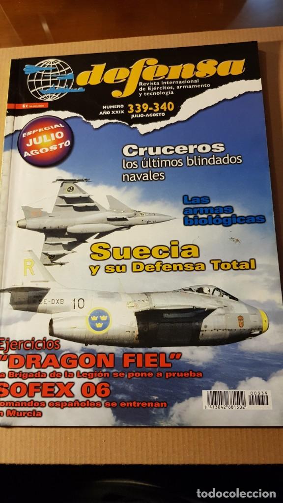Militaria: Revista DEFENSA. NUMERO 339/340. A&Ntilde;O 2006