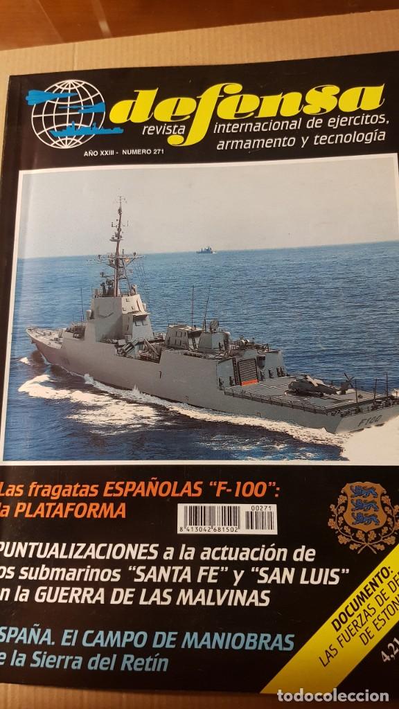 Militaria: Revista DEFENSA. N&uacute;mero 271. A&ntilde;o 2000. Art&iacute;culo Combate Submarinos Guerra Malvinas Argentina