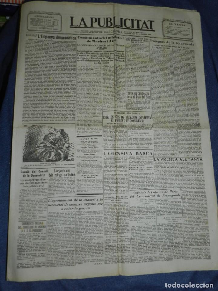 Militaria: (M) LA PUBLICITAT 3 DESEMBRE 1936 COMUNICATS DELS MINISTERI DE MARINA I AIRE, LA NOSTRE AVIACIO