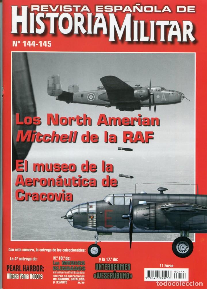 Militaria: REVISTA ESPA&Ntilde;OLA DE HISTORIA MILITAR n&ordm; 144-145