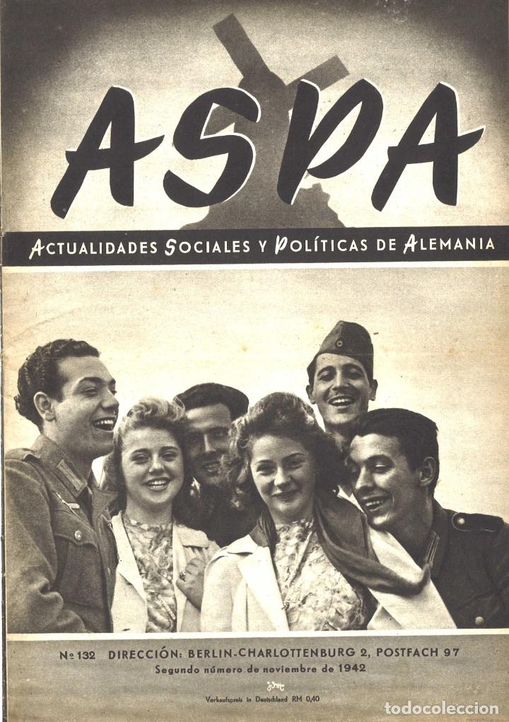 Military Antiques: Revista Aspa. 132. Noviembre 1942