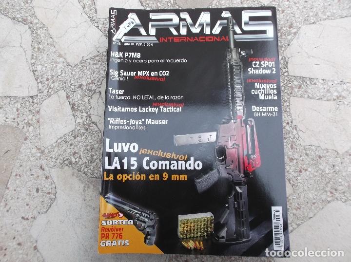 Military Antiques: armas internacional n&ordm; 45, h&k p7m8, luvo la 15 comando, rifles -joya mauser, taser, cz spo1