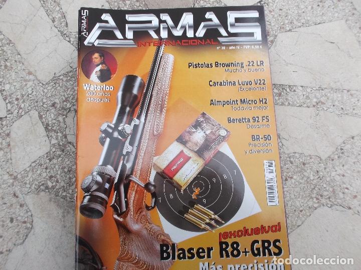 Military Antiques: armas internacional n&ordm; 38, blaser r8+grs, beretta 92 fs, aimpoint micro h2, carabina luvo v22, pisto