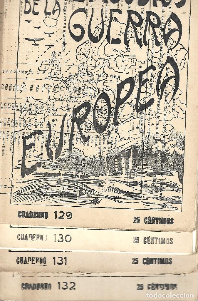 Military Antiques: 382-8 PERIODICOS DE LA GUERRA EUROPEA -REVISTAS DEL N&ordm; 129 al 136 DE 1.914-18 EDT- J.PEREZ CARRASCO