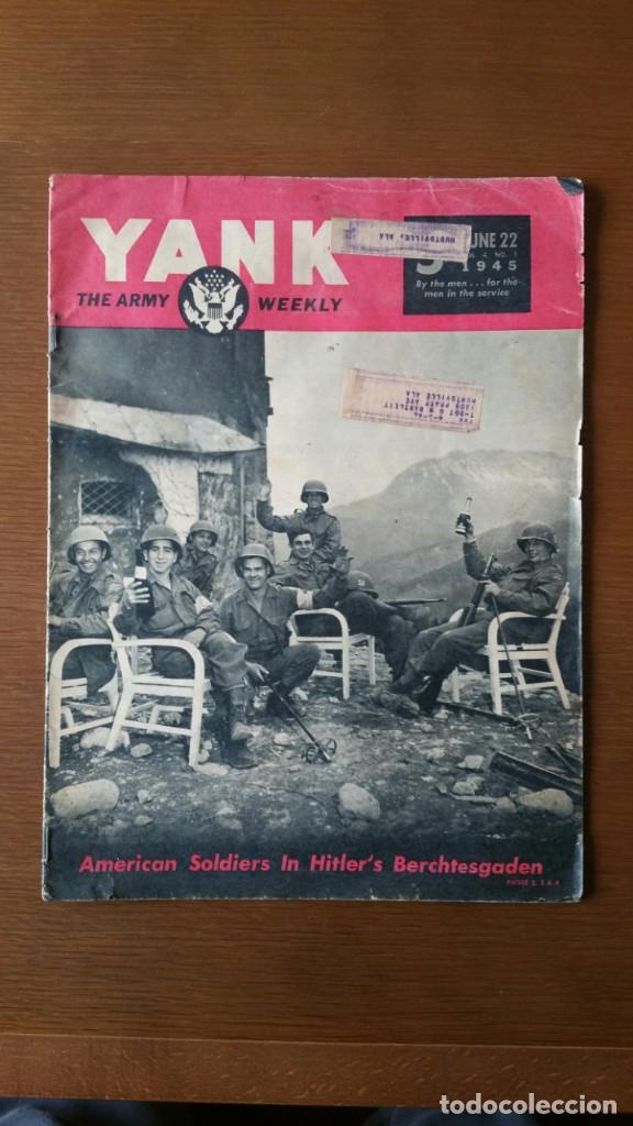 Militaria: REVISTA YANK WEEKLY 22 JUNIO 1945 - VETERANO NORMANDIA / AMERICAN SOLDIERS IN HITLER'S BERCHTESGADEN
