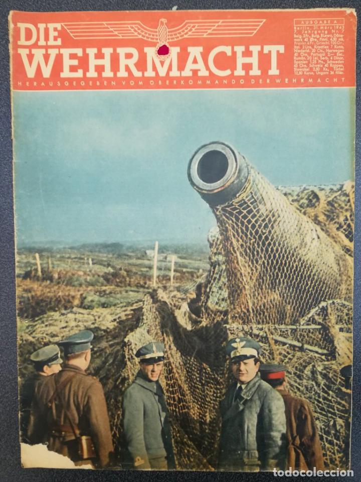 Military Antiques: 11957 DIE WEHRMACHT AUSGABE A No. 7-1943 31.M&auml;rz Russia Demiansk, Charkov