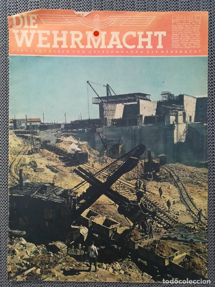 Military Antiques: 14313 DIE WEHRMACHT AUSGABE A No. 10-1943, 12.Mai Atlantikwall, defence, Kuban Russia, Italy