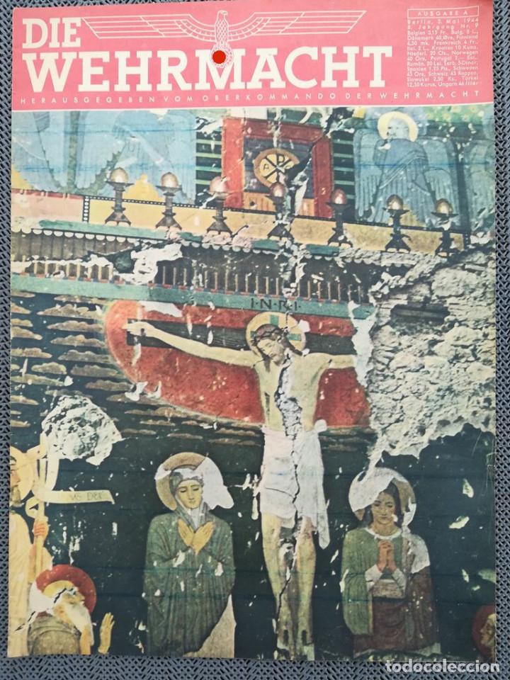 Militaria: 14327 DIE WEHRMACHT AUSGABE A No. 9-1944, 3.Mai ship wrecks, German Police Balkan region