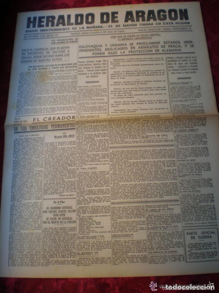 Military Antiques: Lote de 4 Peri&oacute;dicos GUERRA CIVIL