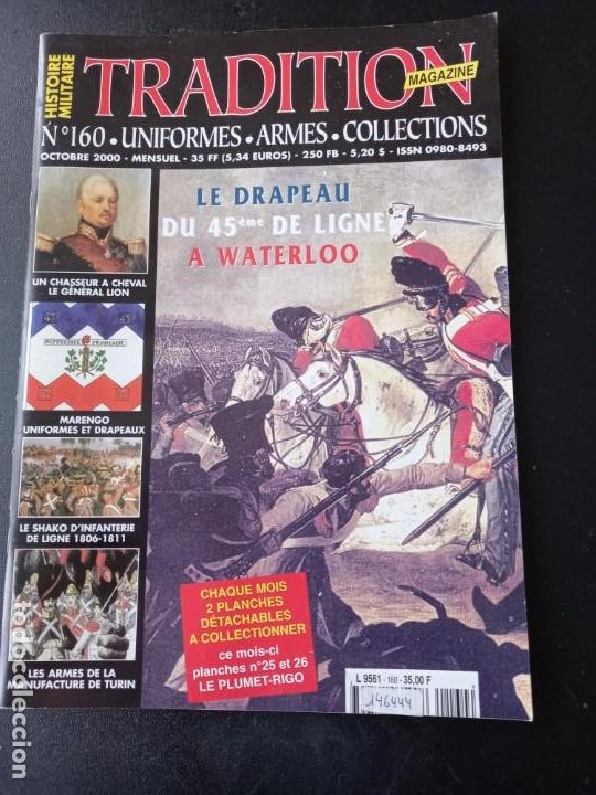 Militaria: Revista tradition n&deg;160, del a&ntilde;o 2000
