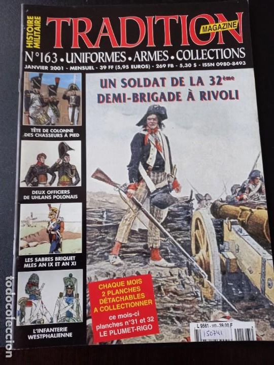 Military Antiques: Revista tradition n&deg;163, del a&ntilde;o 2001