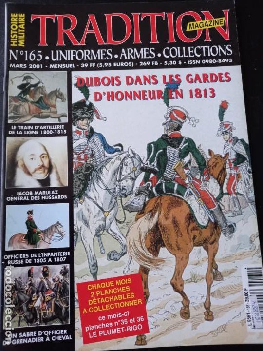 Military Antiques: Revista tradition n&deg;165, del a&ntilde;o 2001