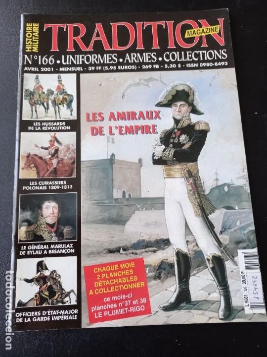 Military Antiques: Revista tradition n&deg;166, del a&ntilde;o 2001