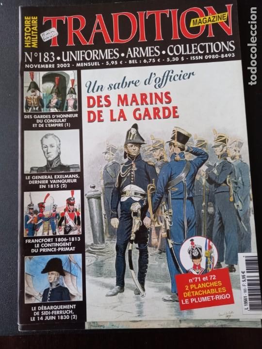 Military Antiques: Revista tradition n&deg;183, del a&ntilde;o 2002