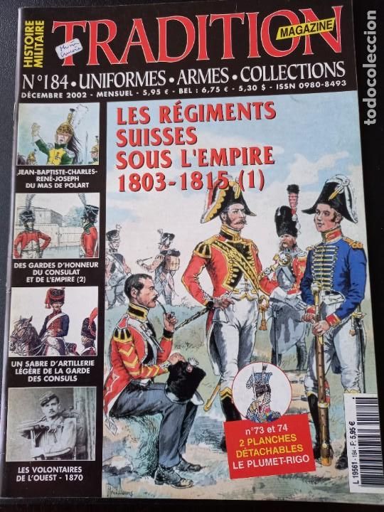Military Antiques: Revista tradition n&deg;184, del a&ntilde;o 2002