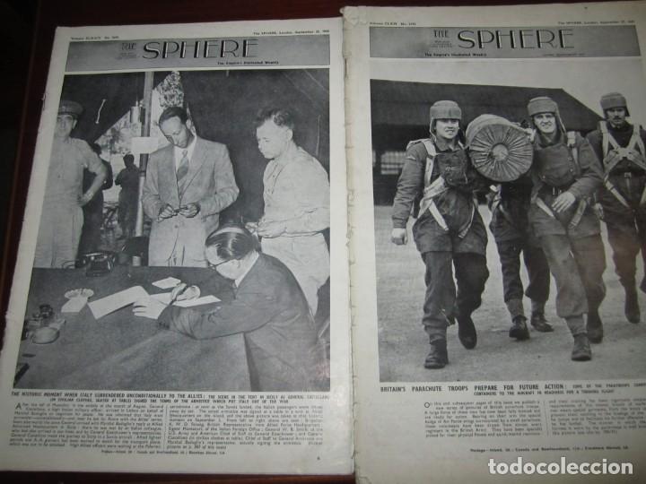 Military Antiques: THE SPHERE THE EMPIRE'S ILLUSTRATED WEEKLY LONDON N&ordm; 2175--2279 -2332 --A&Ntilde;OS 1941-1943