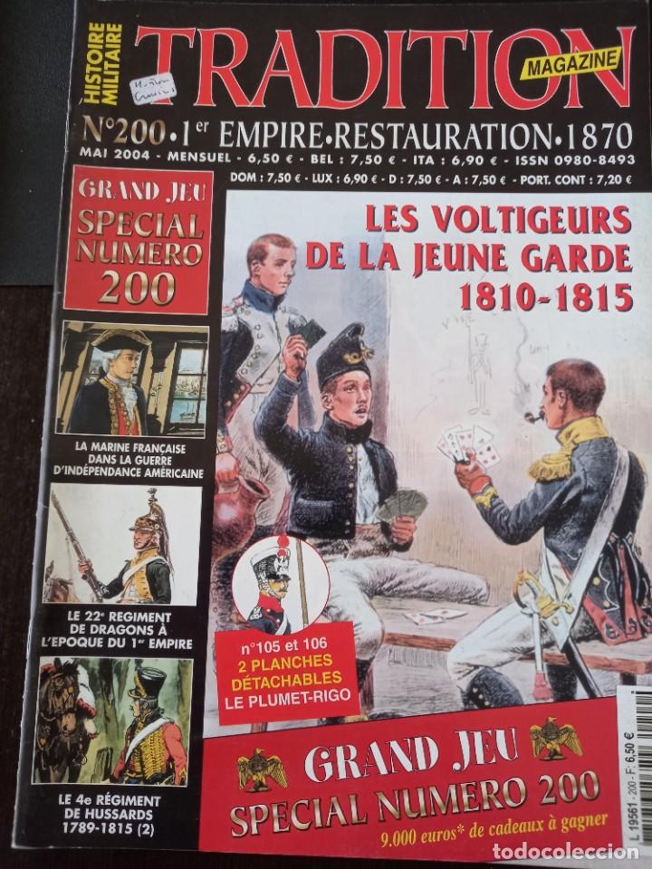 Militaria: Revista tradition n&deg;200, del a&ntilde;o 2004
