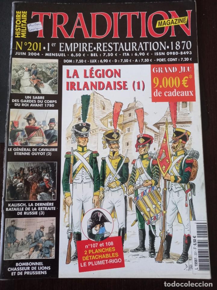 Militaria: Revista tradition n&deg;201, del a&ntilde;o 2004