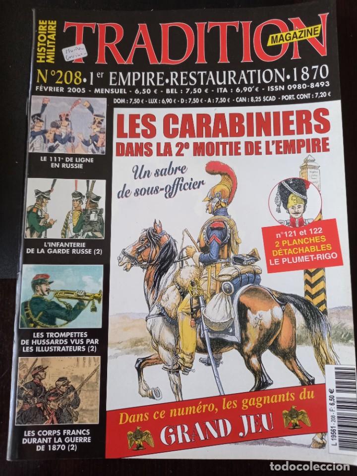 Militaria: Revista tradition n&deg;208, del a&ntilde;o 2005