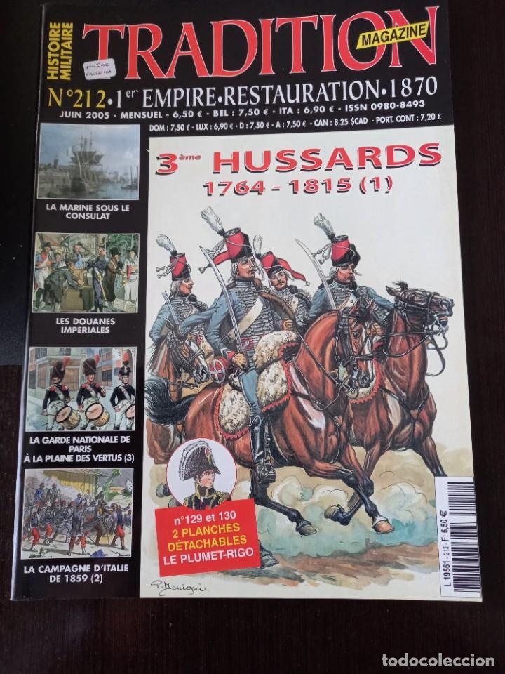 Militaria: REVISTA TRADITION N°212, DEL AÑO 2005. Lote 249458195