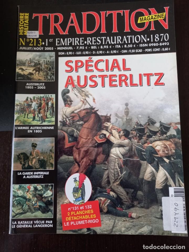 Militaria: Revista tradition n&deg;213, del a&ntilde;o 2005