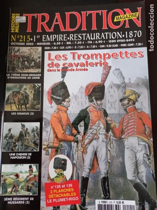 Militaria: Revista tradition n&deg;215, del a&ntilde;o 2005