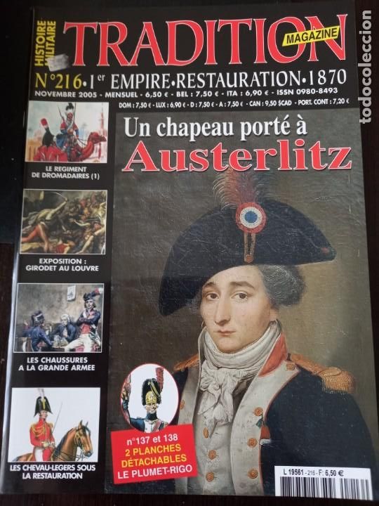 Militaria: Revista tradition n&deg;216, del a&ntilde;o 2005
