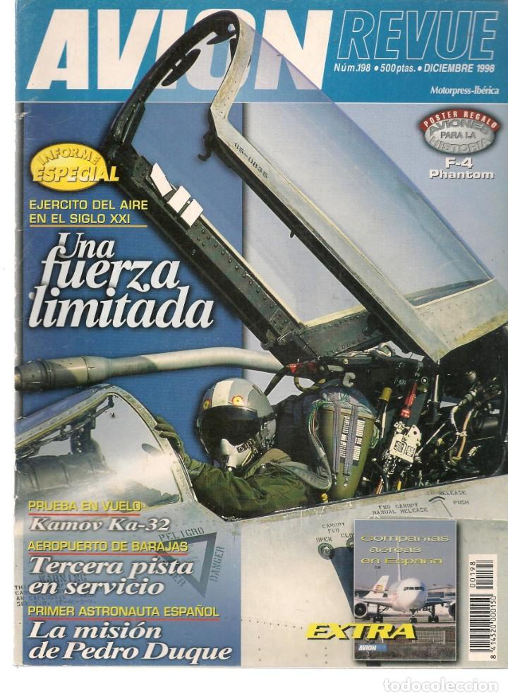 Military Antiques: AVI&Oacute;N REVUE. N&ordm; 198. DICIEMBRE, 1998. (ST/B16)