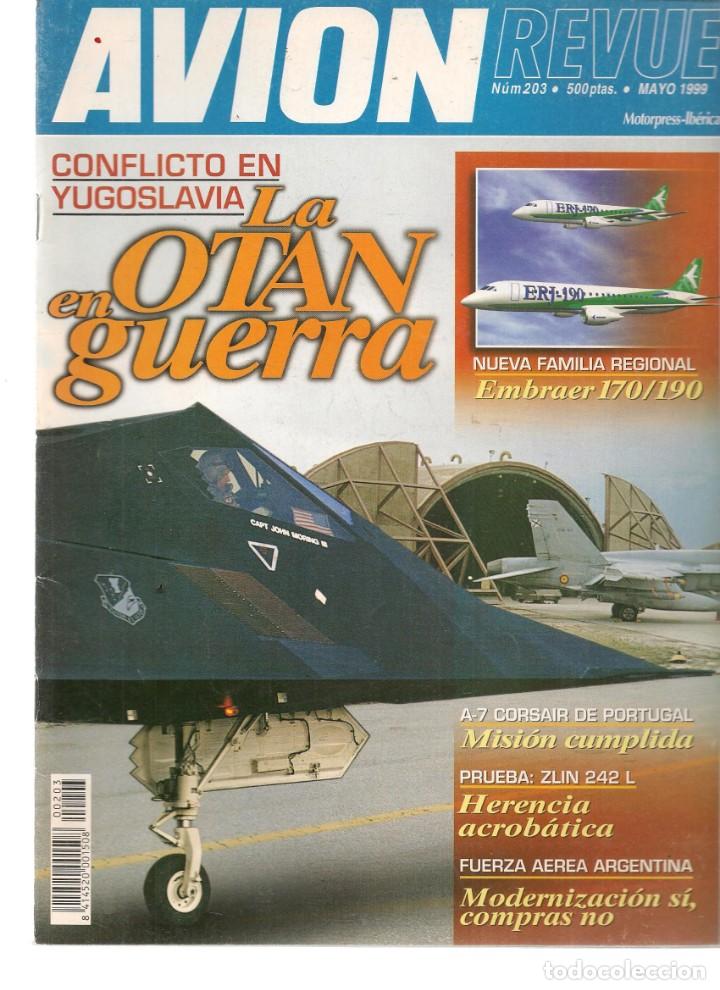 Military Antiques: AVI&Oacute;N REVUE. N&ordm; 203. MAYO 1999. (ST/B16)
