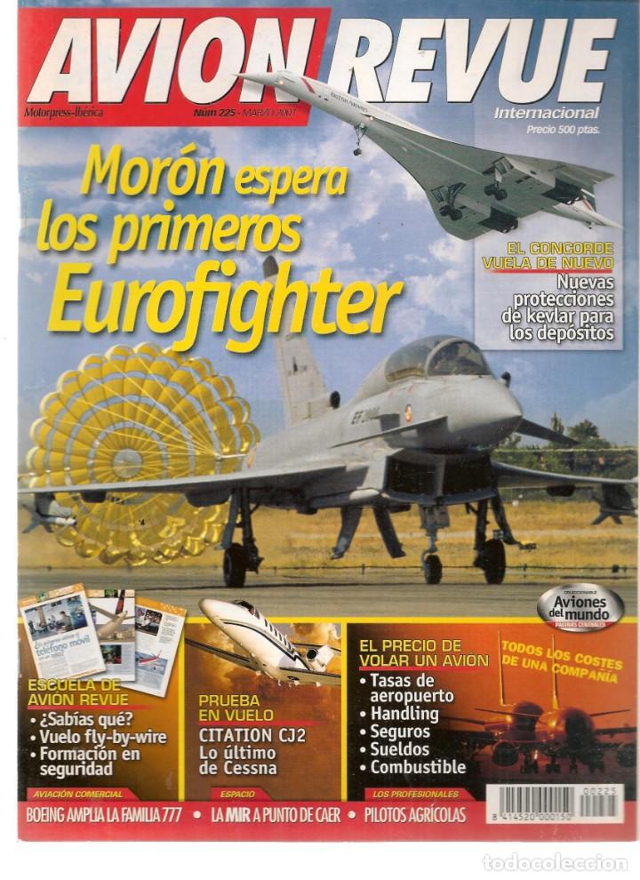 Military Antiques: AVI&Oacute;N REVUE. N&ordm; 225. MOR&Oacute;N ESPERA LOS PRIMEROS EUROFRIGHTER. MARZO, 2001.(ST/B16)
