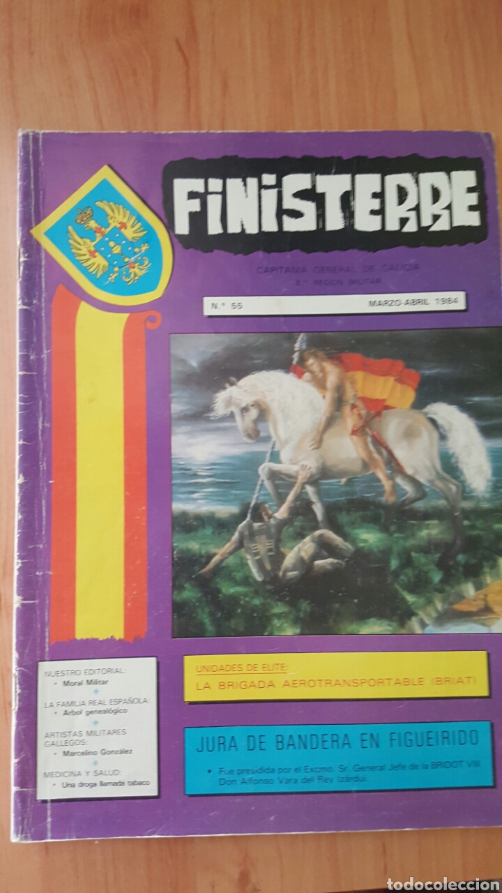 Militaria: REVISTA MILITAR FINISTERRE - OCTAVA REGION MILITAR - MARZO/ABRIL 1984