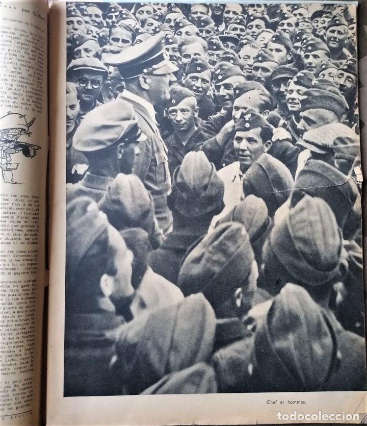 Militaria: SIGNAL - 1942 - EDICIÓN FRANCESA - REVISTA DE PROPAGANDA NAZI, ALEMANIA, SEGUNDA GUERRA MUNDIAL - Foto 2 - 263966680