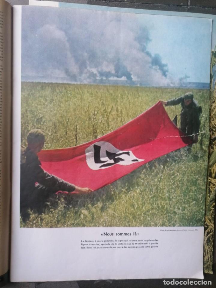 Militaria: SIGNAL - 1942 - EDICIÓN FRANCESA - REVISTA DE PROPAGANDA NAZI, ALEMANIA, SEGUNDA GUERRA MUNDIAL - Foto 3 - 263966680