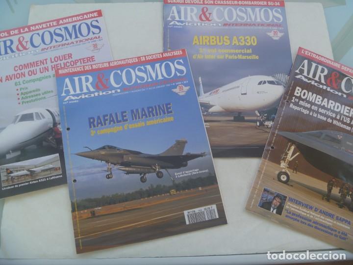 Military Antiques: REVISTA DE AVIACION INTERNACIONAL : LOTE DE 4 REVISTAS AIR & COSMOS , 1994. EN FRANCES