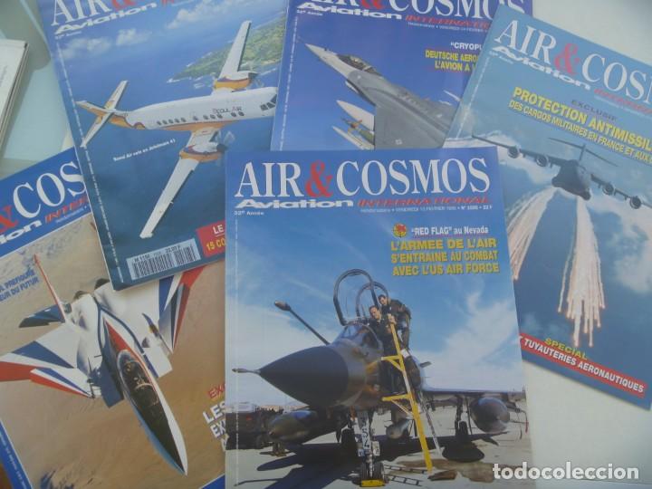 Military Antiques: REVISTA DE AVIACION INTERNACIONAL : LOTE DE 5 REVISTAS AIR & COSMOS , 1995. EN FRANCES