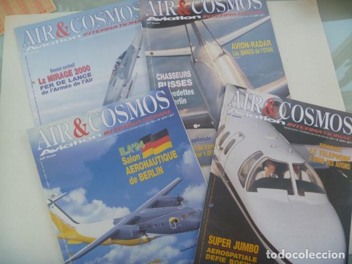 Military Antiques: REVISTA DE AVIACION INTERNACIONAL : LOTE DE 4 REVISTAS AIR & COSMOS , 1994. EN FRANCES