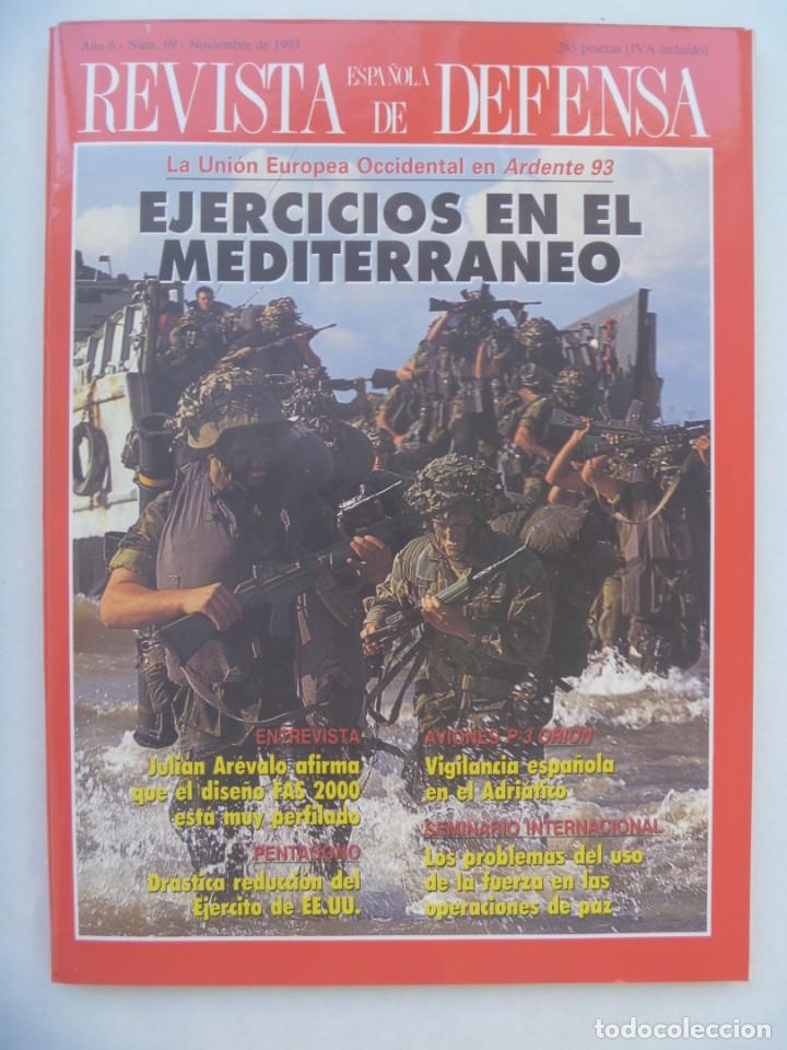Military Antiques: REVISTA ESPA&Ntilde;OLA DE DEFENSA , N&ordm; 69, NOVIEMBRE 1993: EJERCICIOS EN MEDITERRANO, AVIONES P-3 ORION, E