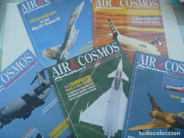 Military Antiques: REVISTA DE AVIACION INTERNACIONAL : LOTE DE 5 REVISTAS AIR & COSMOS , 1994. EN FRANCES