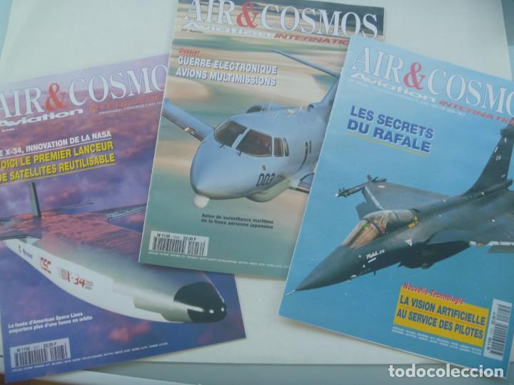 Military Antiques: REVISTA DE AVIACION INTERNACIONAL : LOTE DE 3 REVISTAS AIR & COSMOS , 1995. EN FRANCES