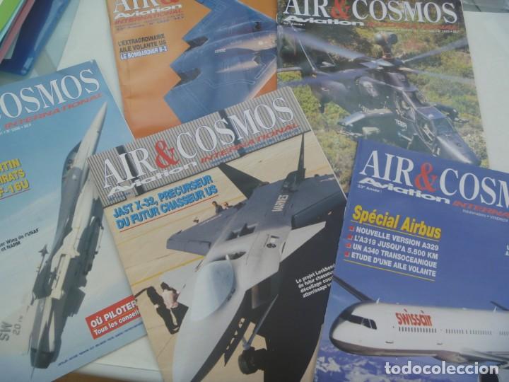 Military Antiques: REVISTA DE AVIACION INTERNACIONAL : LOTE DE 5 REVISTAS AIR & COSMOS , 1995. EN FRANCES