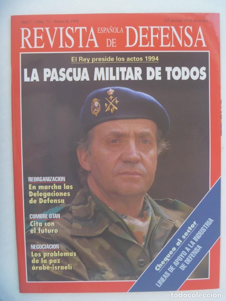 Military Antiques: REVISTA ESPA&Ntilde;OLA DE DEFENSA , N&ordm; 71, ENERO 1994: PASCUA MILITAR DE TODOS, CUMBRE OTAN, ETC