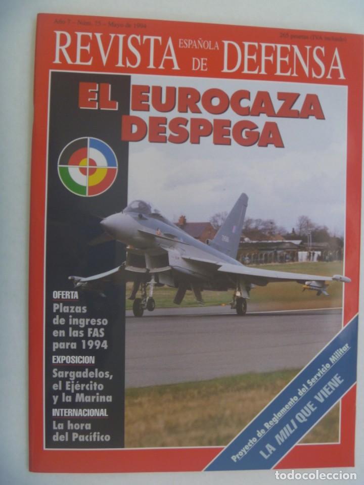 Military Antiques: REVISTA ESPA&Ntilde;OLA DE DEFENSA , N&ordm; 75, MAYO 1997: EL EUROCAZA DESPEGA, LA MILI QUE VIENE, ETC