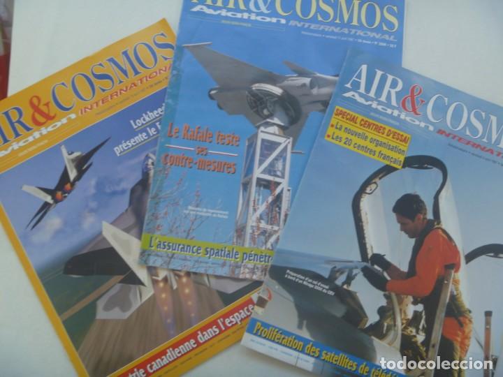 Military Antiques: REVISTA DE AVIACION INTERNACIONAL : LOTE DE 3 REVISTAS AIR & COSMOS , 1997. EN FRANCES
