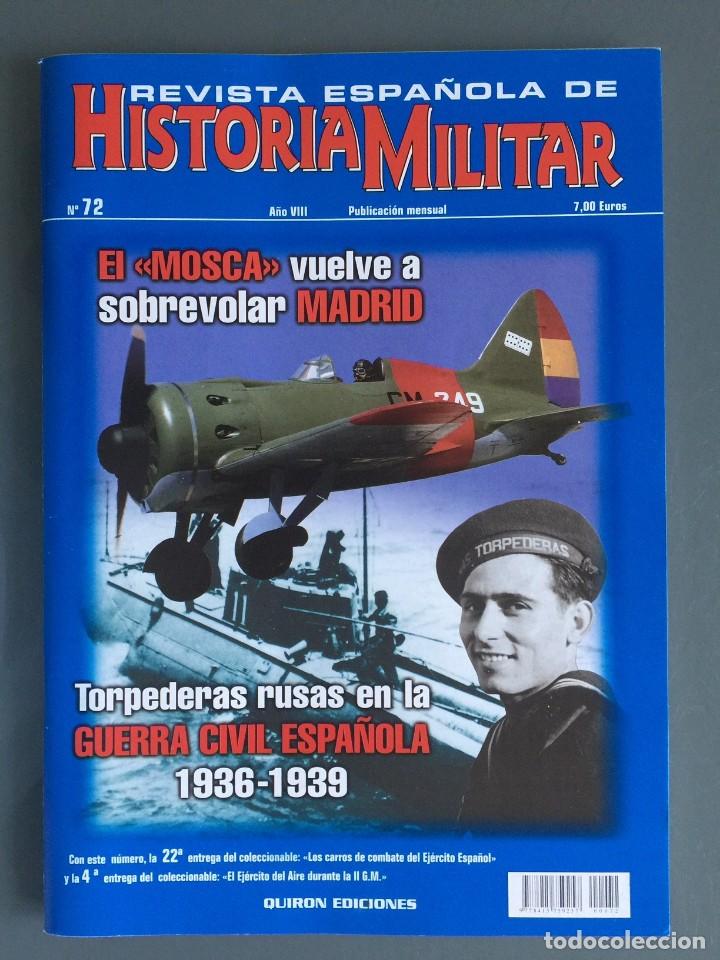 Military Antiques: REVISTA ESPA&Ntilde;OLA DE HISTORIA MILITAR N&ordm; 72