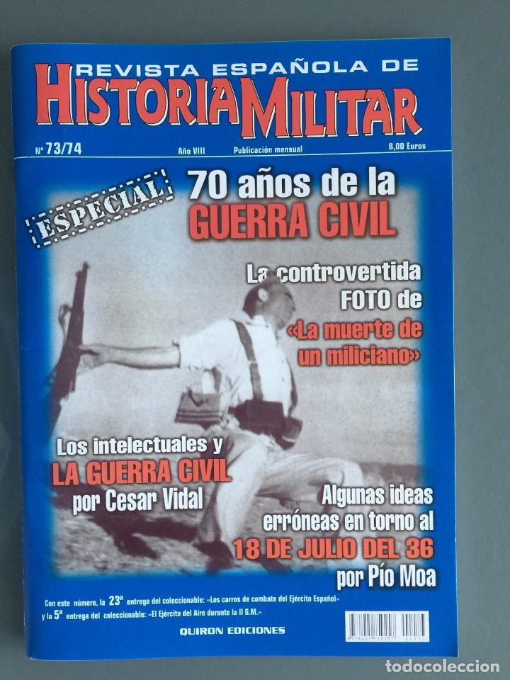Military Antiques: REVISTA ESPA&Ntilde;OLA DE HISTORIA MILITAR N&ordm; 73/74