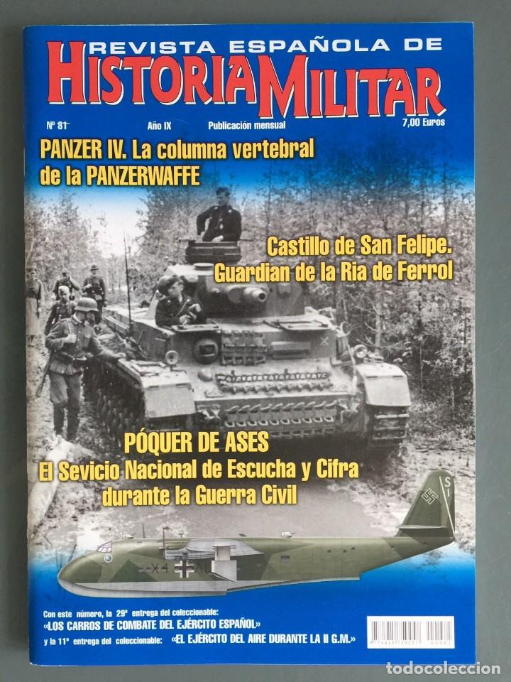Military Antiques: REVISTA ESPA&Ntilde;OLA DE HISTORIA MILITAR N&ordm; 81
