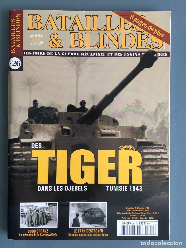 Military Antiques: BATAILLES & BLINDES N&ordm; 26 El TIGER en T&uacute;nez, Bodo Spranz y m&aacute;s DESCATALOGADO